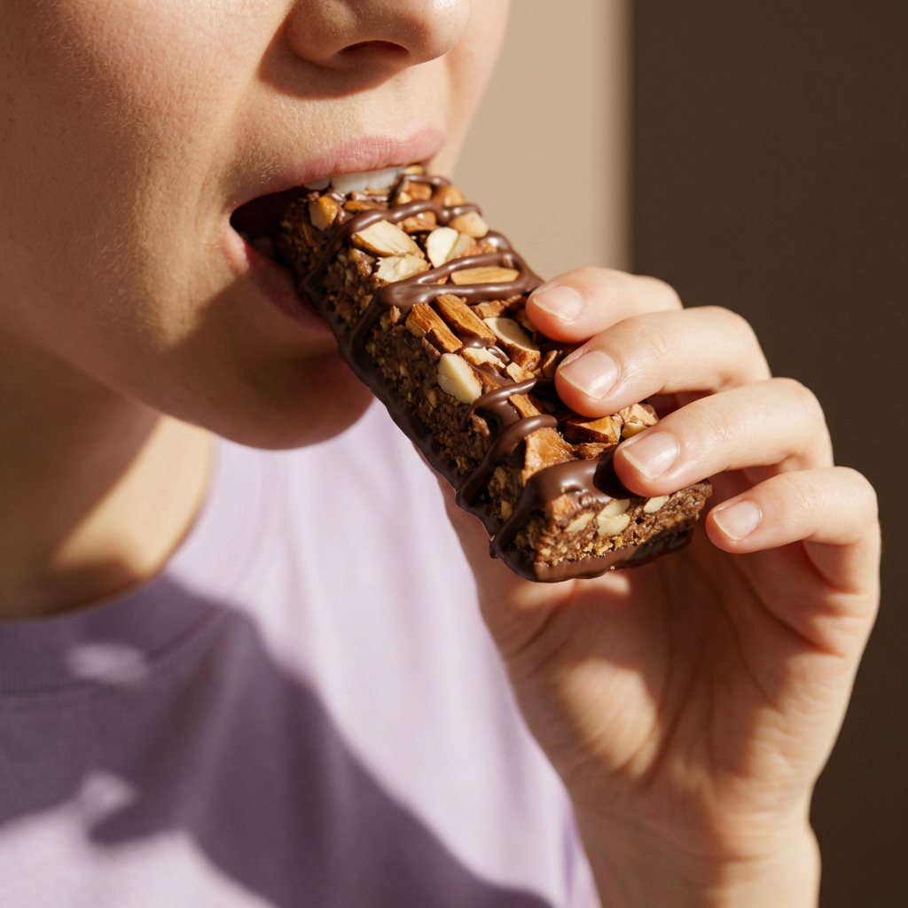 barrita de frutos secos con probioticos activos